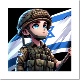 Israeli Soldier Posters and Art